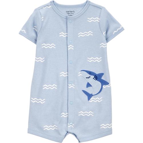 Carter's Child of Mine Baby Boy Romper, 0-3mo