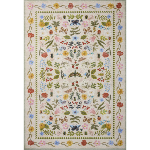 Birch Lane™ Donegan Cream Area Rug & Reviews | Wayfair