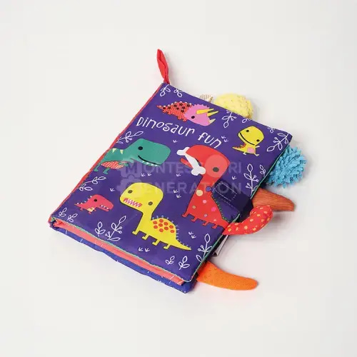 Buy Montessori Baby Soft Sensory Book Online I Montessori Generation