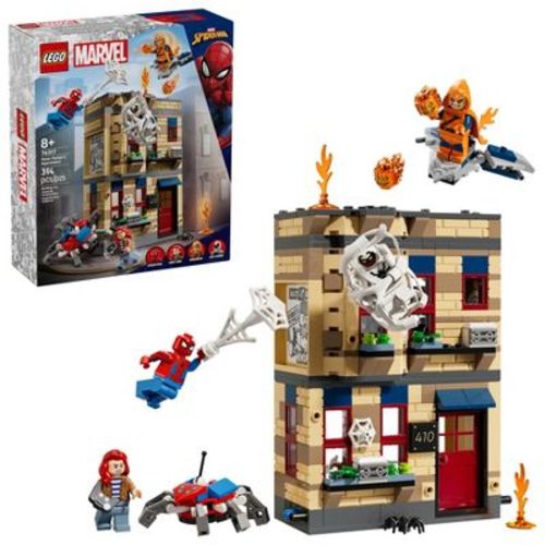 LEGO Marvel Peter Parker’s Apartment Super Hero Building Toy, Christmas Gift Ideas for Kids' - 76317