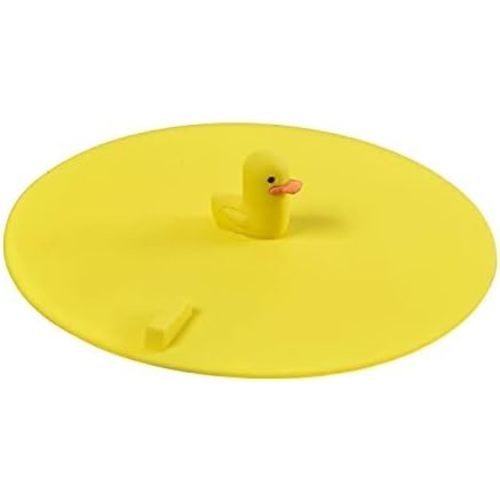 Sink Stopper Silicone Bathtub Stopper,Kitchen Sink Drain Stopper,Bathroom Drain Plug Stopper,Shower Drain Sink Stopper, Laundry Sink Drain Stopper (silicone stopper -yellow)