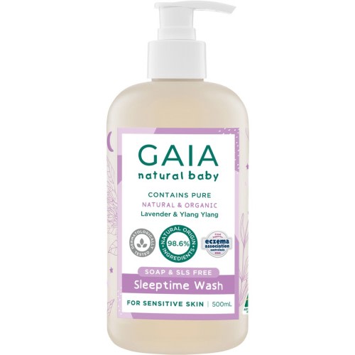 Gaia Natural Baby Sleeptime Wash 500mL
