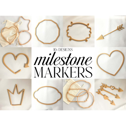 Milestone Blanket Marker |Milestone Marker | Hoopla Ring | Blanket Marker | Growth Tracker | 120mm | baby photo props | baby photo prop