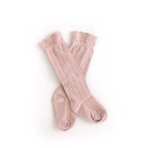 Knee High Socks in Blush