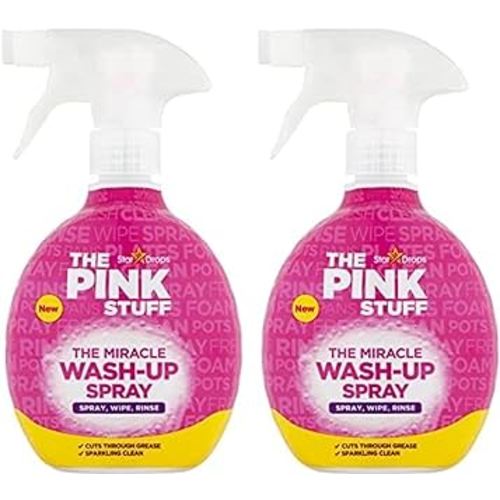 Stardrops - The Pink Stuff - The Miracle Wash Up Spray Bundle (2 Wash Up Sprays)