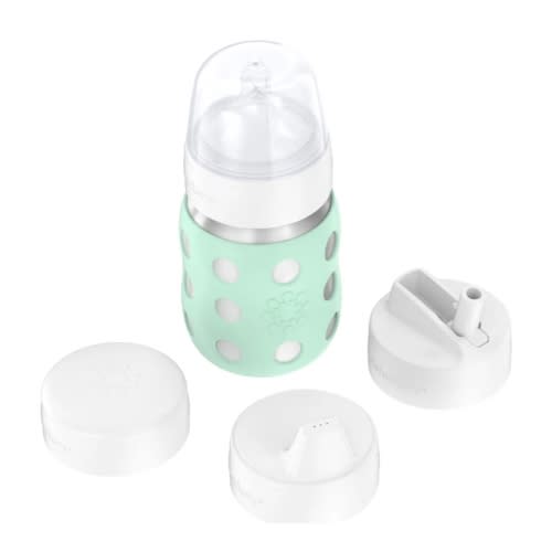 Wide Neck Pivot Straw Cap for 8oz Baby Bottles