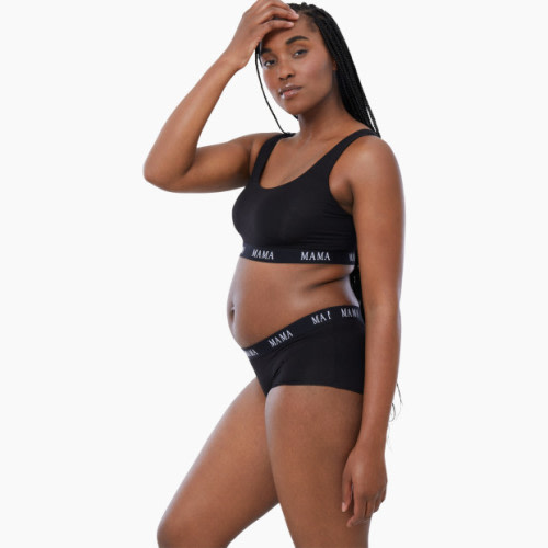 Ingrid and Isabel Mama Underwear - Black, L