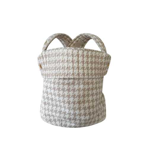 Beige Houndstooth Angel Baby Carrier, Luxury baby carrier safety tested