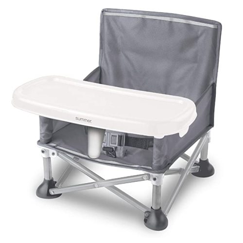 Amazon.com: Summer Pop ‘N Sit Portable Booster Chair, Gray - Booster Seat for Indoor/Outdoor Use - Fast, Easy and Compact Fold : Office Products