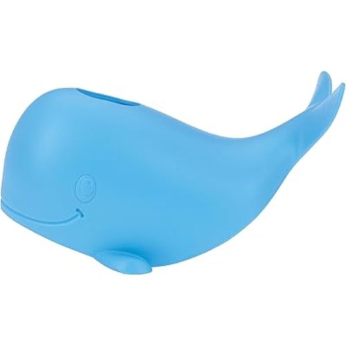 Nuby Bathtub Safety Spout Guard - Compatible with Most Standard Faucets - Bath Toys - Whale