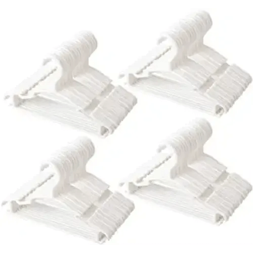GoodtoU Baby Hangers 100Pack Kids Plastic Baby Clothes Hangers for Closet Small Children Infant Toddler Child
