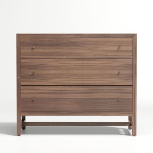 Kids Taylor Walnut 3-Drawer Dresser