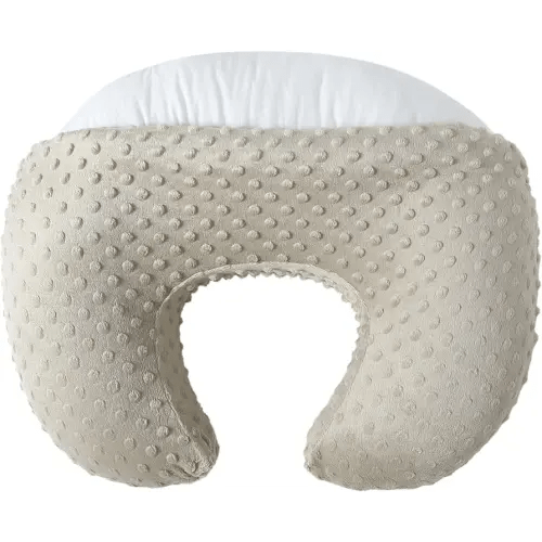 Nursing Pillow with Nursing Pillow Cover Set for Breastfeeding Moms, Ultra-Soft Nursing Pillows for Infant Newborn Baby Boy Girl (Tidal Foam)