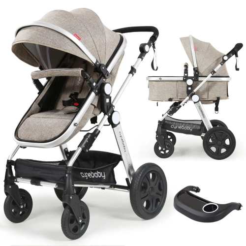 Cynebaby Convertible Bassinet & Luxury Stroller/Pram Stroller - Proactive Baby