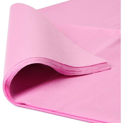 American Greetings Bulk Raspberry Pink Tissue Paper, (125-Sheets)