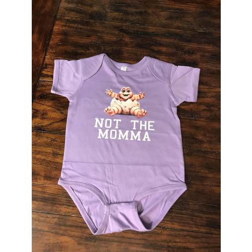 Not the Mama Baby Sinclair Funny Baby Bodysuit Short Sleeve Inspired from 90&#39;s TV Show Dinosaurs
