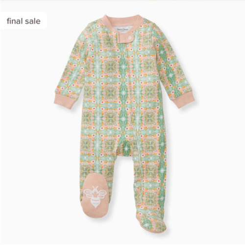 Floral Tile Organic Cotton Girl Sleep & Play – Burt's Bees Baby