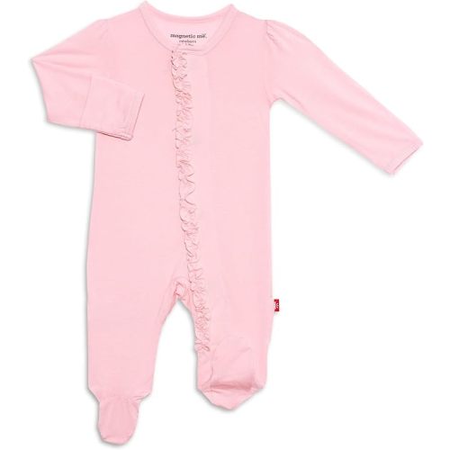 Magnetic Me Footie Pajamas Soft Modal Baby Sleepwear with Quick Magnetic Fastener | Boys and Girls Sleeper Preemie-24 Months