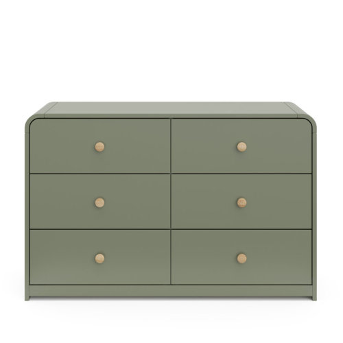 Storkcraft Santos 6 Drawer Dresser & Reviews | Birch Lane