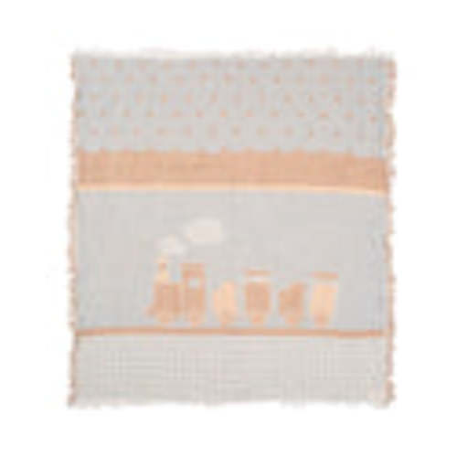 Choo-Choo Train Gauze Receiving Blanket Single with Pouch | Sand Cloud