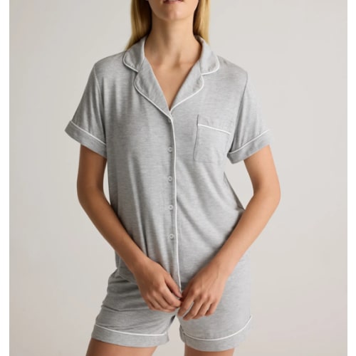 Bamboo Jersey Short Sleeve Pajama Set