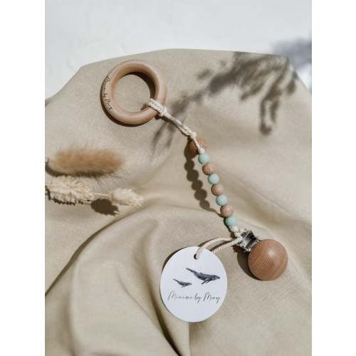 Non-Toxic Binky + Teether Clips