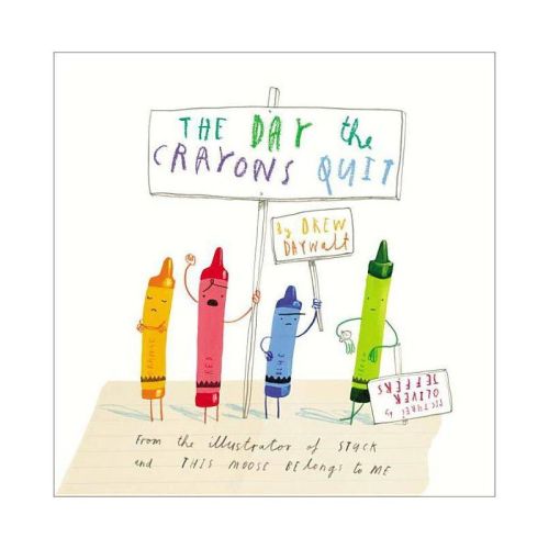 The Day the Crayons Quit (Hardcover) by Drew Daywalt and Oliver Jeffers