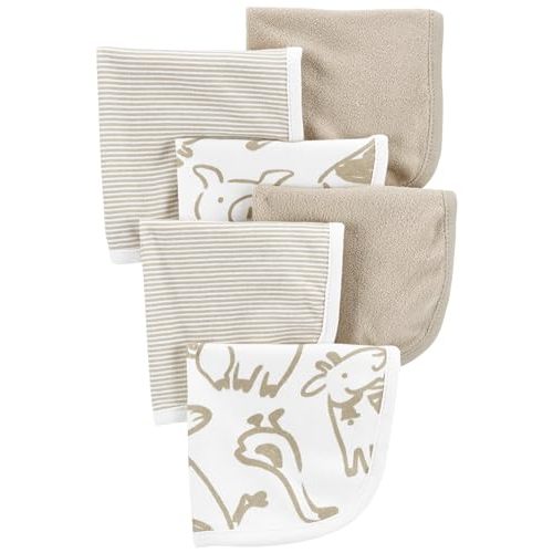 Carter's 6-Pack Washcloths (Ivory)