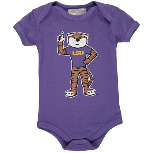 LSU Tigers Infant Big Logo Bodysuit - Purple