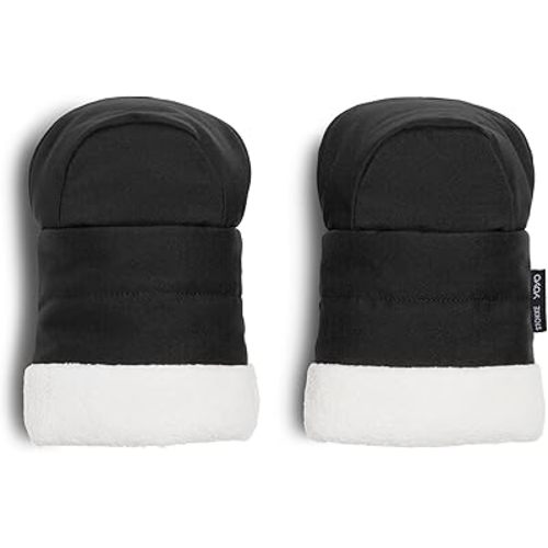 Stokke YOYO Mittens - Sherpa Lining & Double Padding - Attach to Stroller Handlebar - Machine Washable - Includes Carrying Bag
