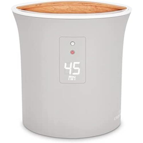 Live Fine Towel Warmer | Bucket Style Luxury Heater with LED Display, Adjustable Timer, Auto Shut-Off | Fits 40” x 70” Oversized Bath Sheet Towel