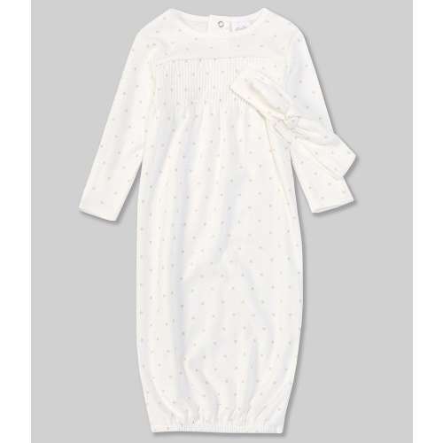 Starting Out Baby Girls Newborn-6 Months Dotted Gown