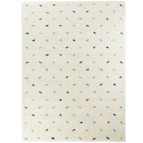 AllModern Mayon Dot Rainbow Colored Shag Area Rug & Reviews | Wayfair