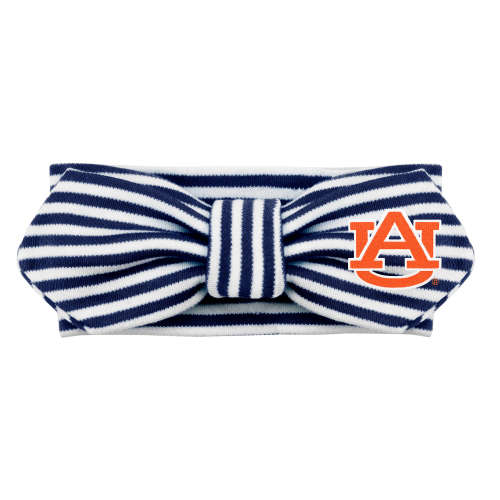 Auburn Tigers Striped Hair Knot | College Baby