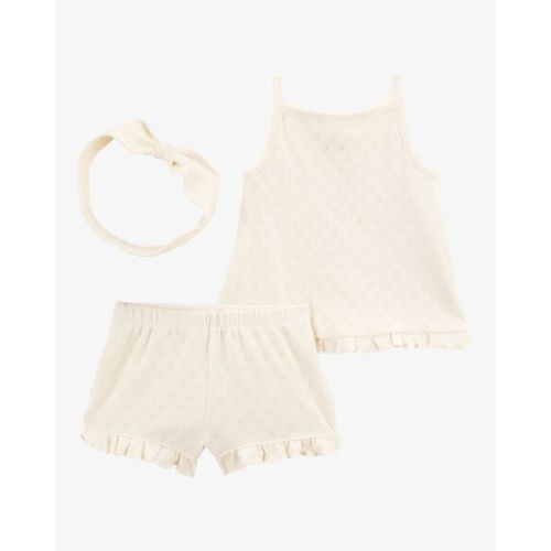 Baby 3-Piece Pointelle Heart Set - Cream - Carter's | Carter's