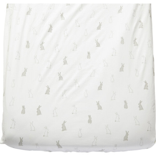 Bunny Hop Organic Crib Sheet