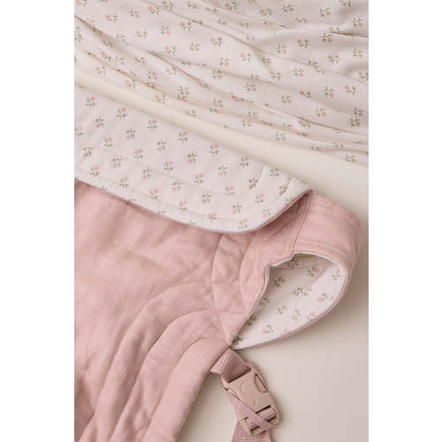 Blush Floret Wrap + Buckle Carrier Bundle
