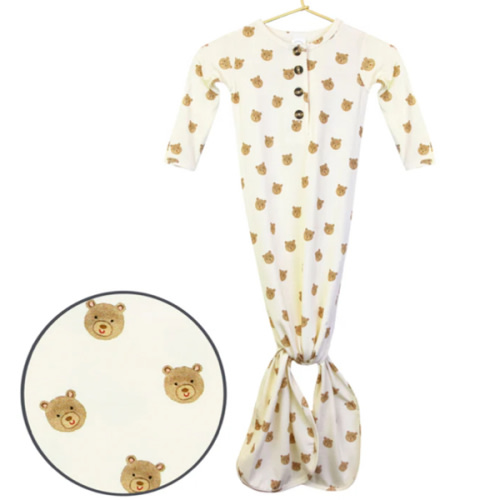 Pre-Order - Teddy Knotted Gown