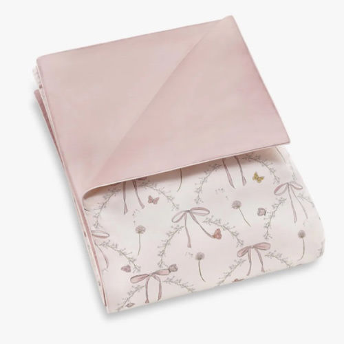 Bows & Butterfly Kisses Toddler Duvet - Pink