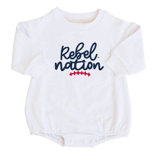 University of Mississippi | Ole Miss Graphic Sweatshirt Bubble Romper