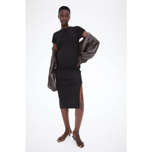 MAMA RIBBED T-SHIRT DRESS