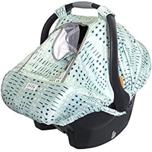 Amazon.com: Bristin Baby Car Seat Canopy Stroller Covers for Infant Boy and Girl Babies Stretchy and Kick Proof with Net Multi Use Soft and Breathable (Teal) : Baby