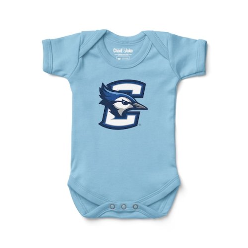 Creighton Bluejays Chad & Jake Newborn & Infant Logo Bodysuit - Light Blue
