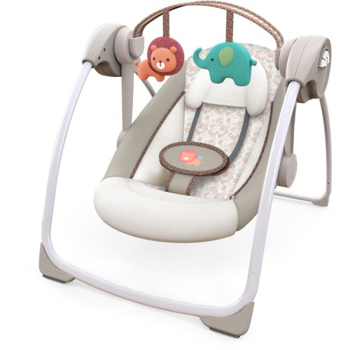 Ingenuity Soothe 'n Delight Portable Swing™ - Cozy Kingdom™