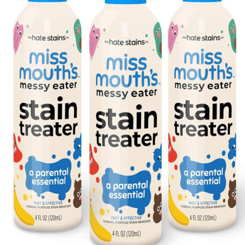 Miss Mouth's Messy Eater Stain Treater Spray - 4oz 3 Pack Stain Remover