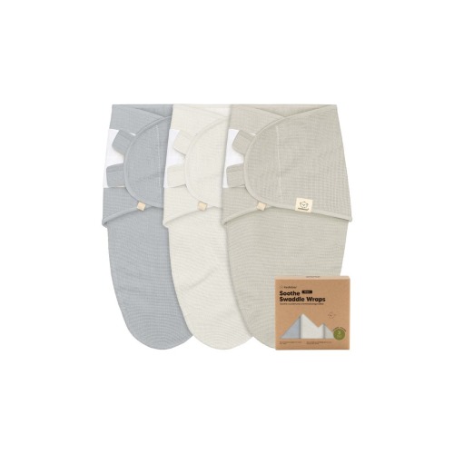 3-Pack Soothe (Wren) Swaddle Wraps, Medium