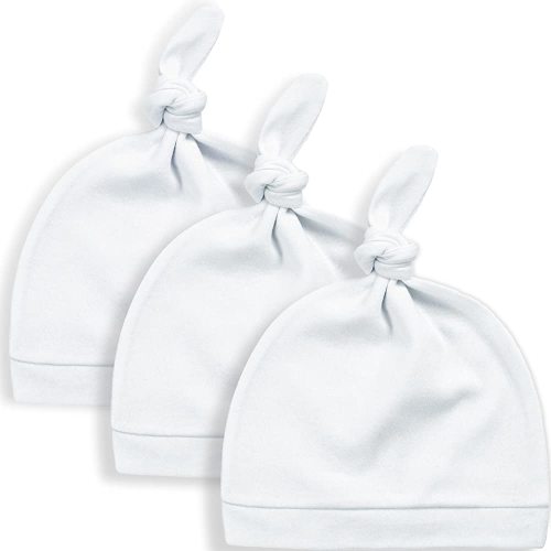 KiddyCare Newborn Baby Hospital Hat for Boy/Girl | Doctor Developed Baby Hats 0-6 Months, Baby Beanies for Infant Babies