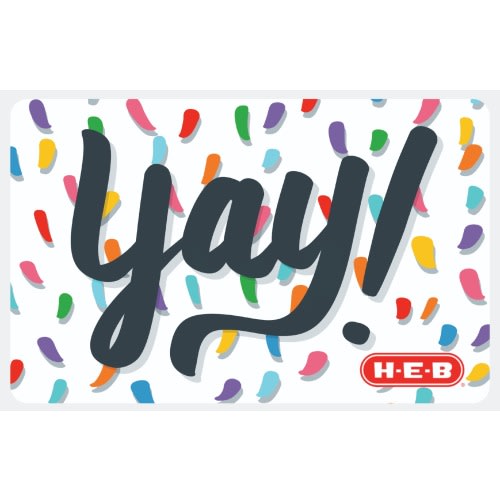 H-E-B Gift Card;Yay