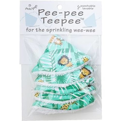 Pee-Pee Teepee Jungle Green - Cello Bag