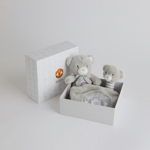 Manchester United My First Gift Set White